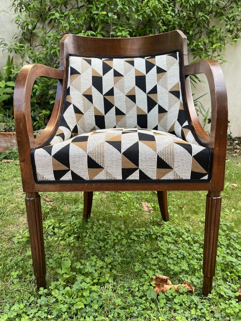 Rénovation fauteuil Gondole à Toulouse