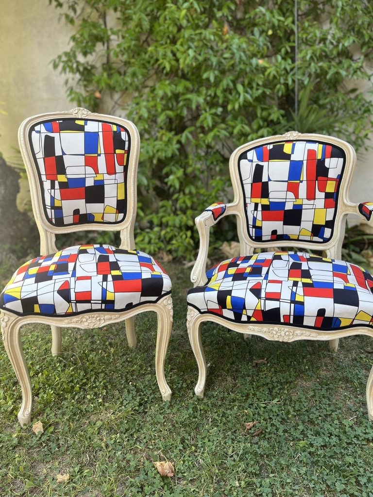 Fauteuils Louis 15 rénovés à Toulouse